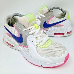 Nike Air Max Excee Women's Shoes Sneakers Size 7.5 White Indigo Pink DD2955-100